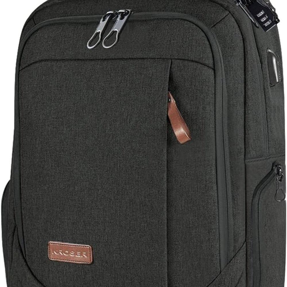 Laptop Backpack Large Computer Backpack Fits Up T… - image 1